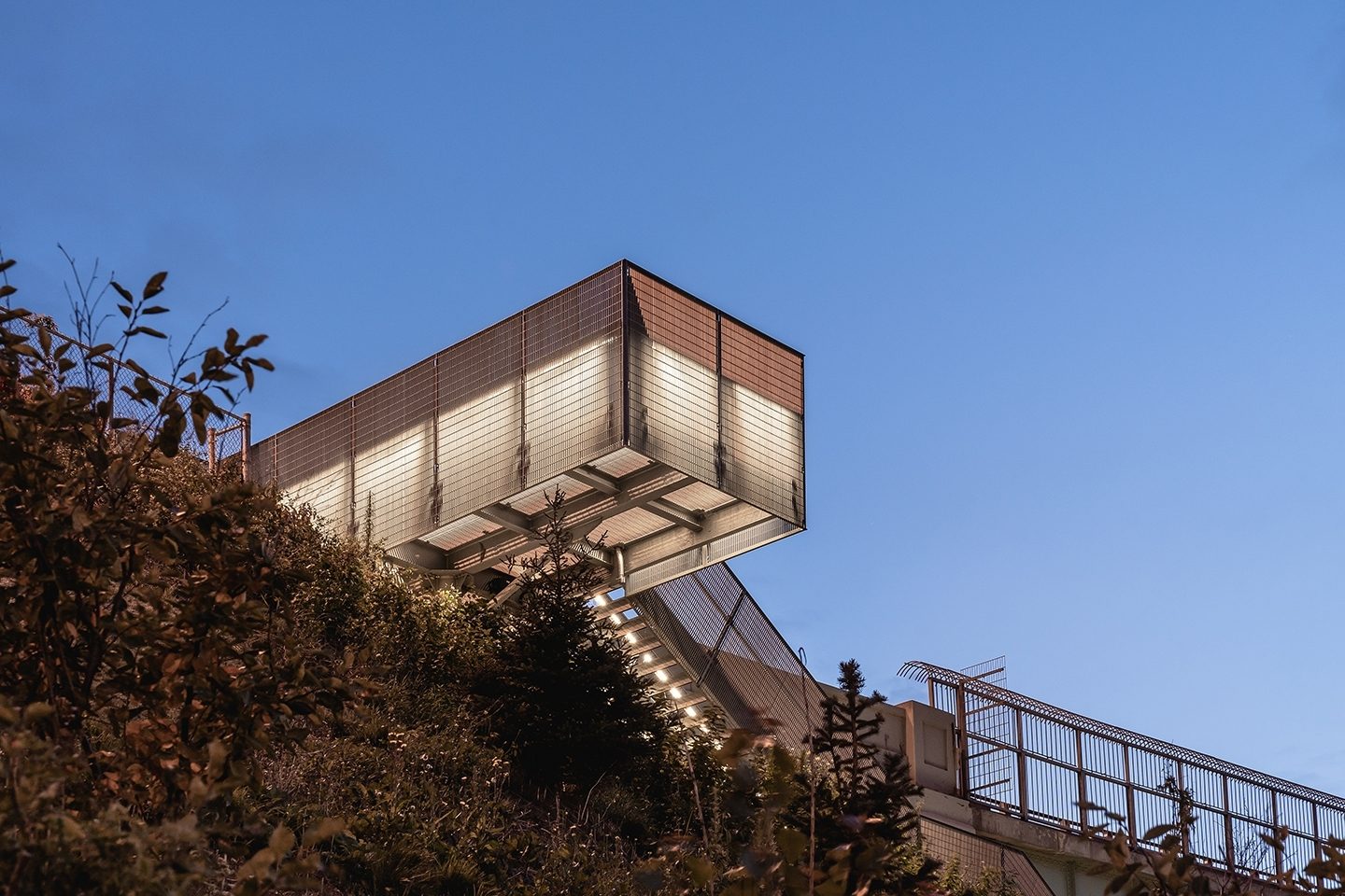 Escalier du Pont Jacques-Cartier<br>2018